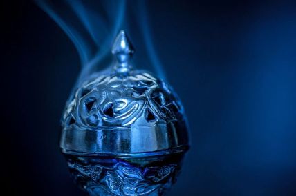 blue incense